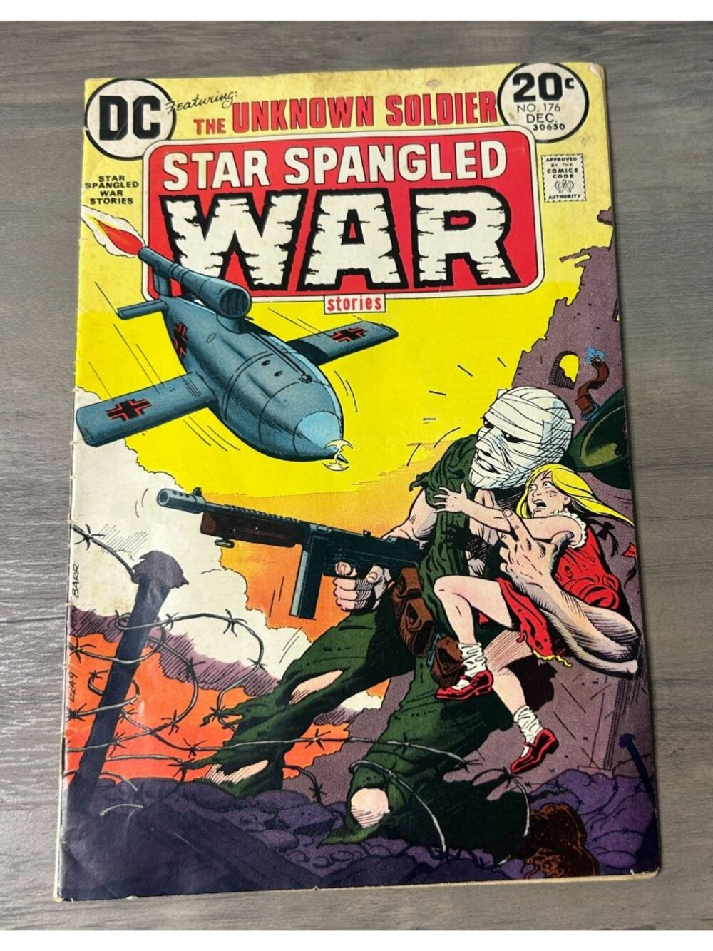 Star Spangled War Stories - No. 176 Dec 1973 #30650 DC Comics Unknown Soldier